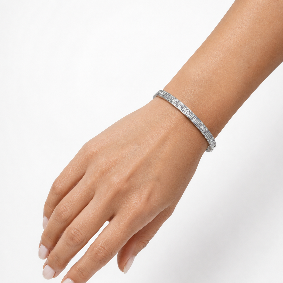 Sandra Bangle Silver