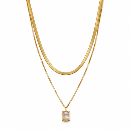 Esmeralda Clear Necklace