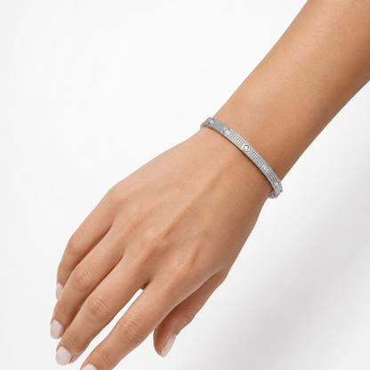 Sandra Bangle Silver