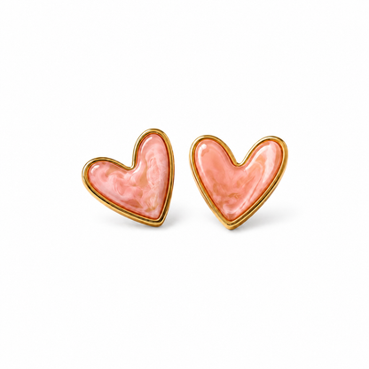 Ariana Earrings Pink