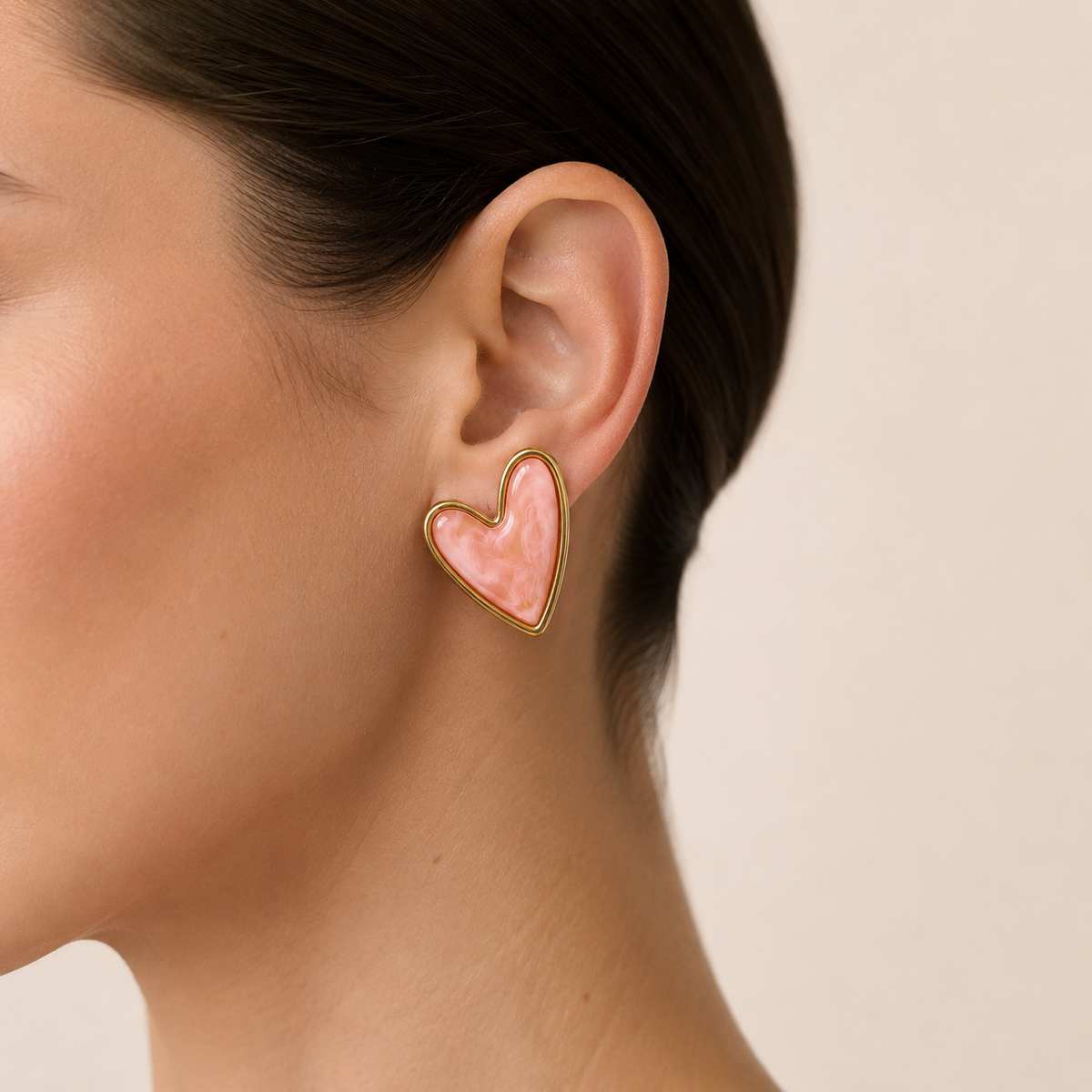 Ariana Earrings Pink
