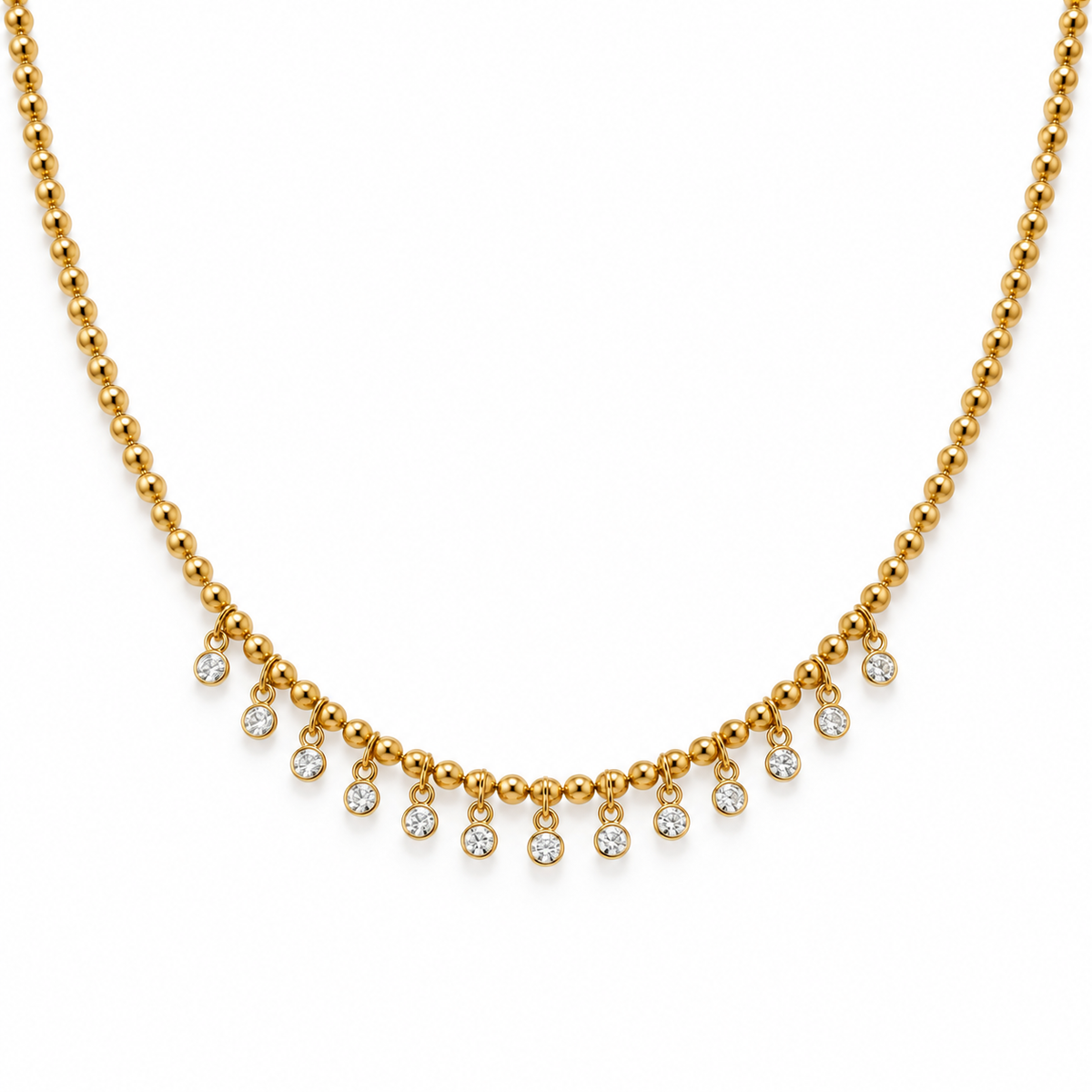 Ambar Necklace Clear