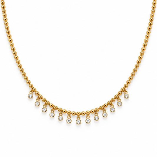 Ambar Necklace Clear