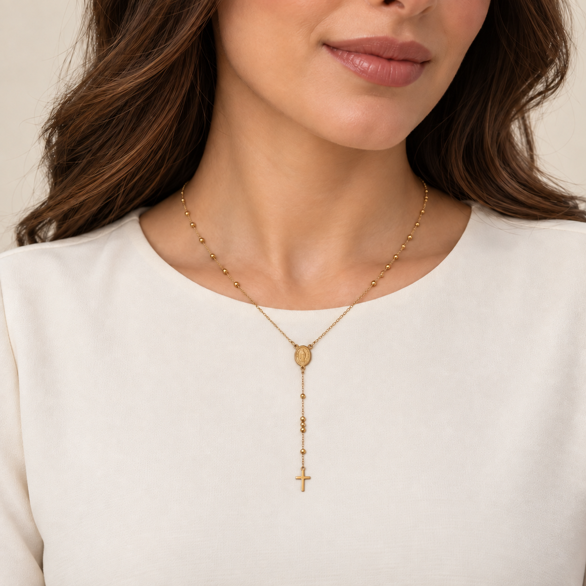 Rosario Necklace Gold