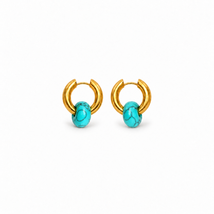 Aria Hoops Turquesa