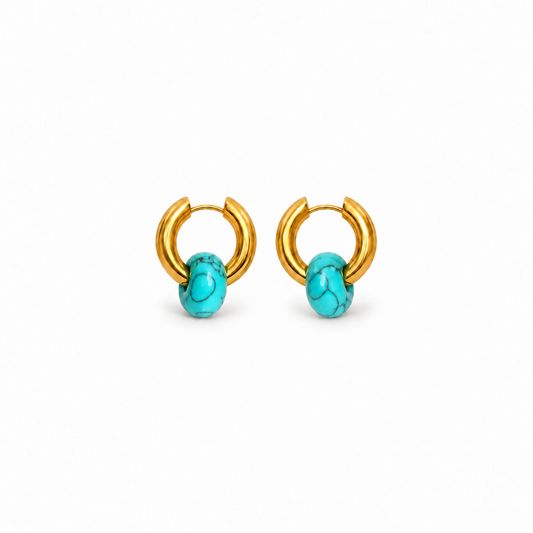 Aria Hoops Turquesa