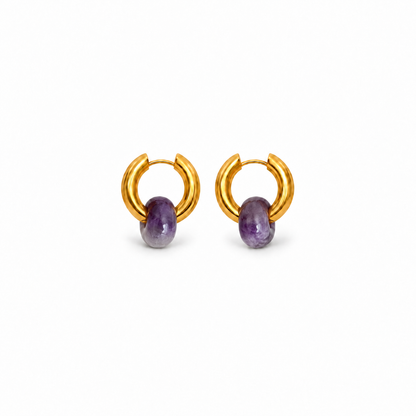 Aria Hoops Purple