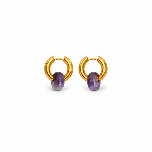 Aria Hoops Purple