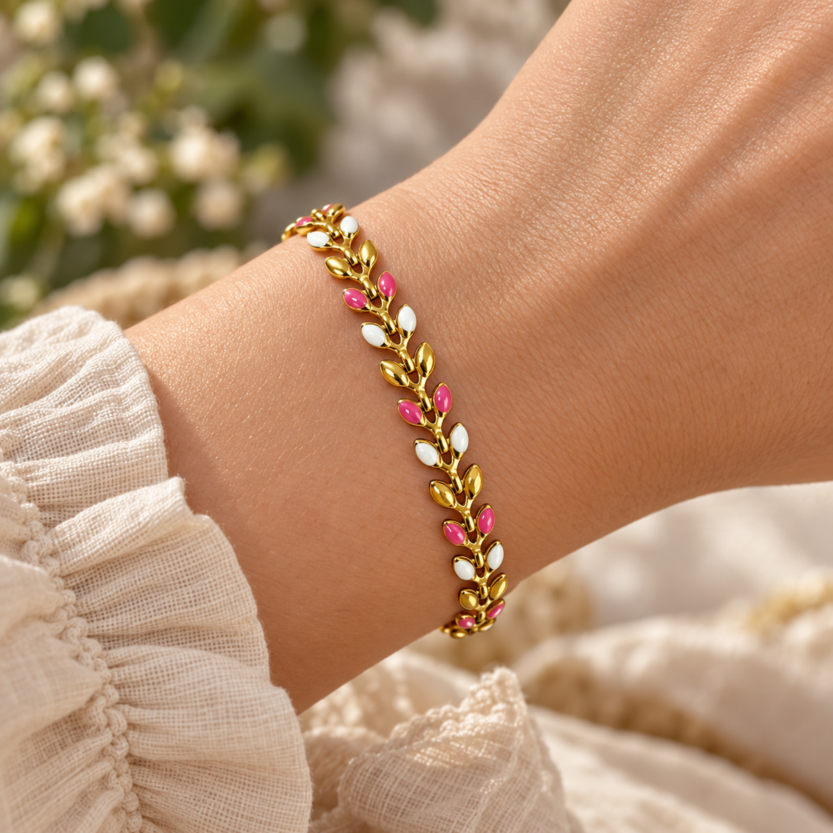 Sandra Bracelet Pink