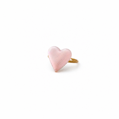 Pinky Heart Ring Adjustable